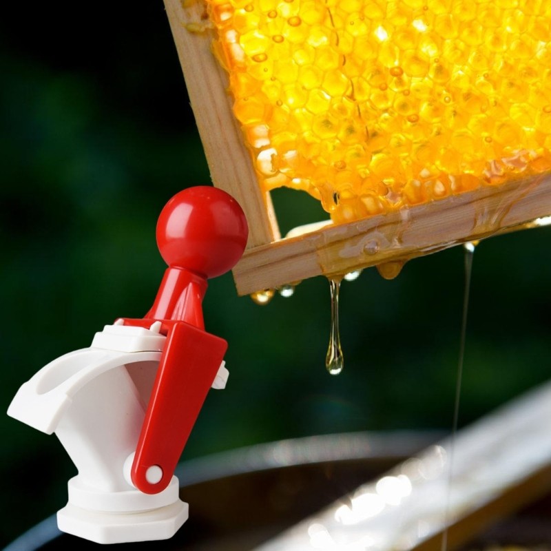 Beekeeping Honeys Dispenser Valves 48mm Quick Flows Spouted for Harvesting