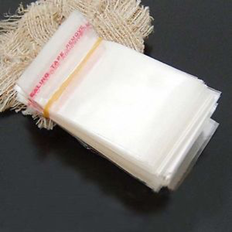 200x 4.72″x 6″ Clear Cellophane Poly Envelopes Plastic Crystal Bags M3274 QL