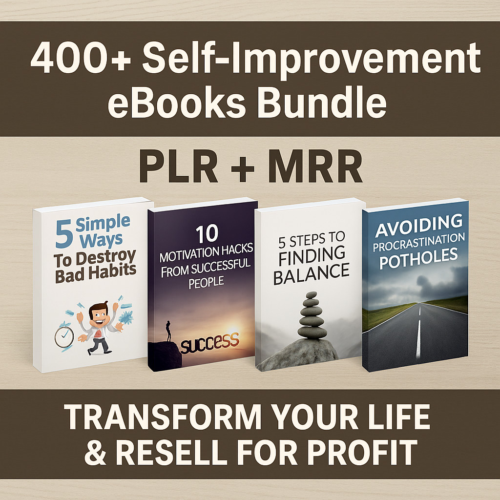 Digital Product Bundle for Resale: 100M+ Items, Planners, Ebooks, Reels & More!