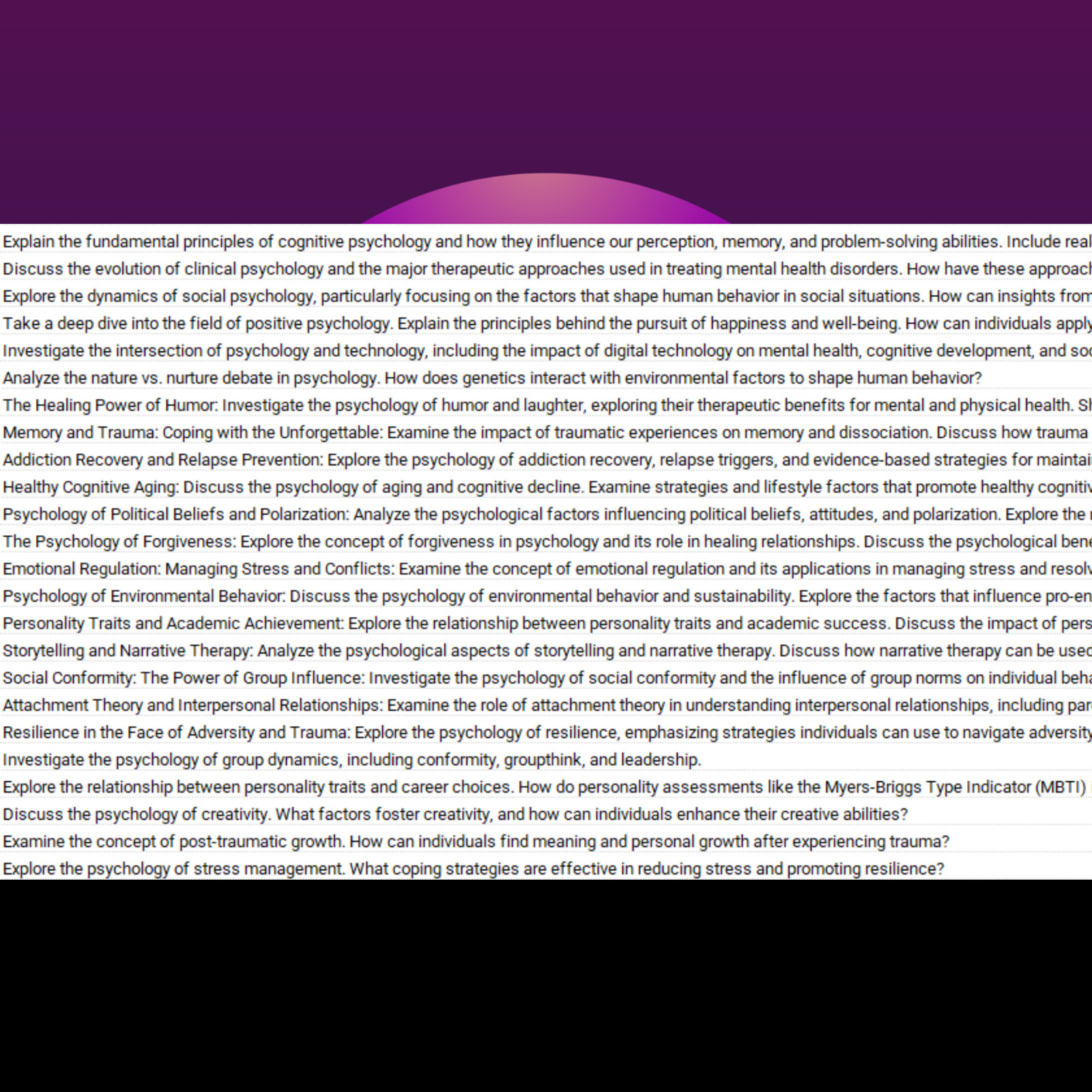 400+ ChatGPT Prompts Psychologie in Englisch mit PLR Rechte