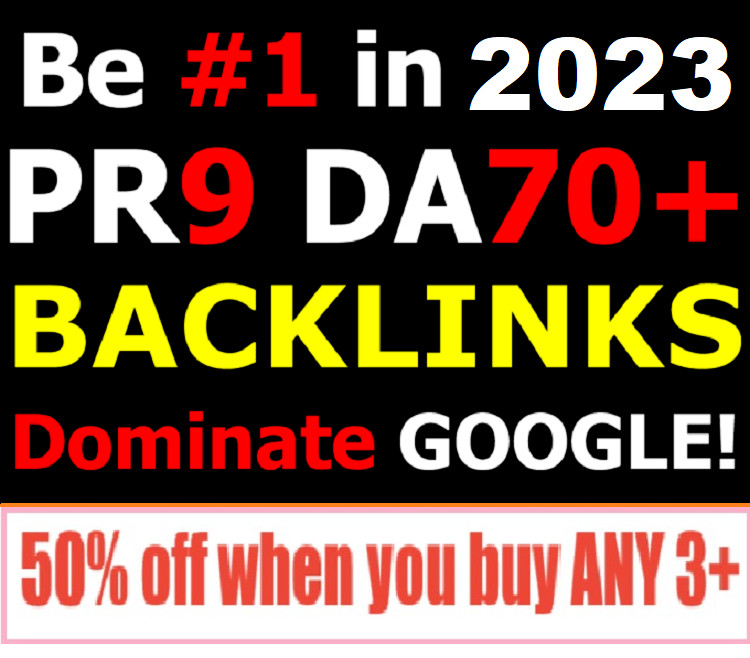 High DA Dofollow backlinks & Whitehat SEO link building service