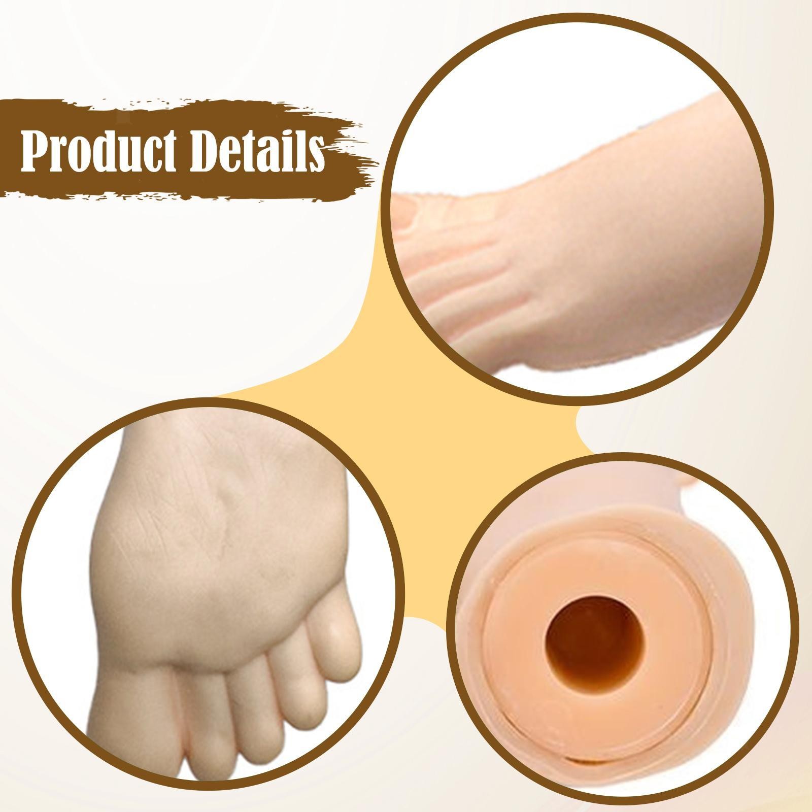 Female Foot Model Photo Prop Versatile Realistic Women’s Sock Display Stand