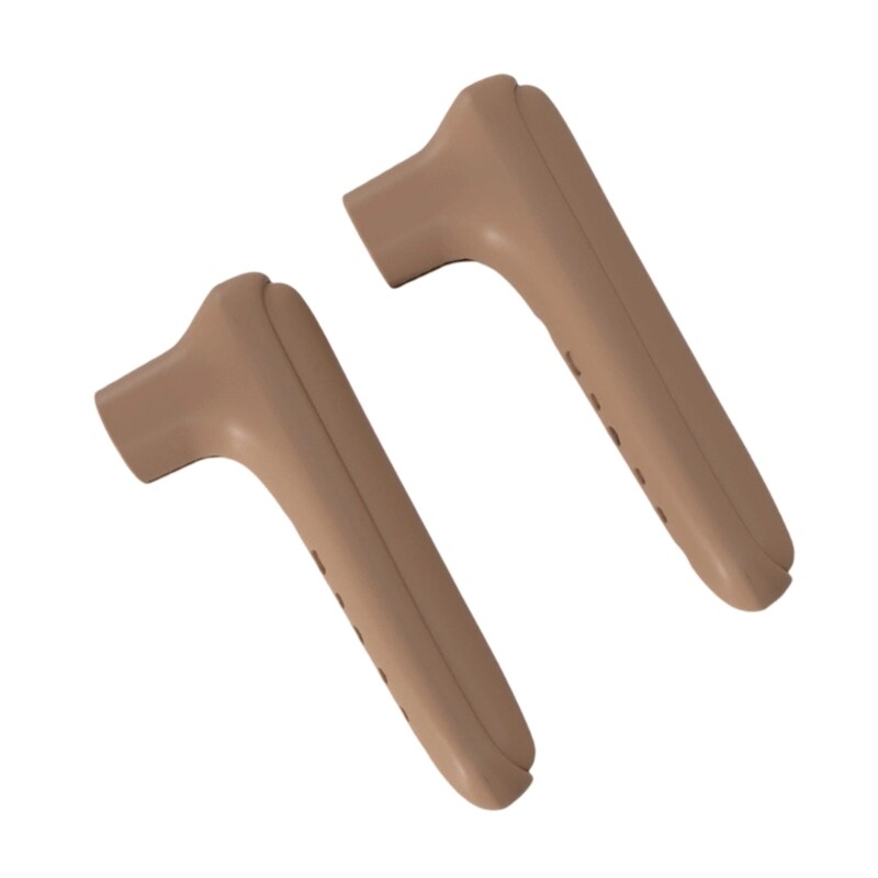 Set Of 2 Thickend Rubber Door Knob Covers AntiStatic Door Knob Protectors