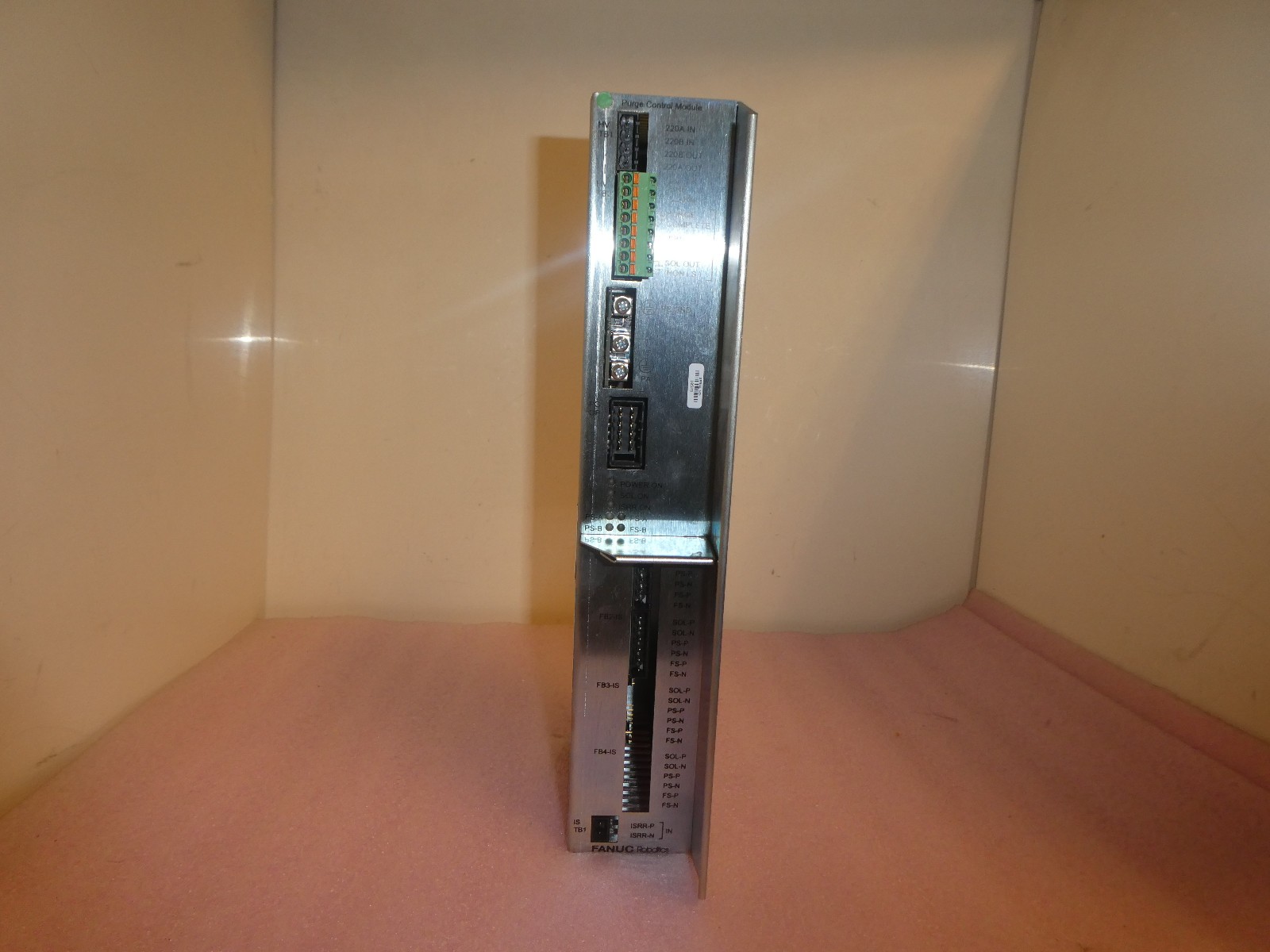 PURGE MODULE II , EE-5404-001-005, FANUC ROBOTICS, 220VAC, 50/60 HZ, 2 FUSE