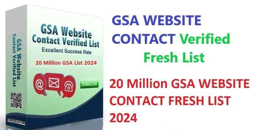 GSA WEBSITE CONTACT Verified Fresh List