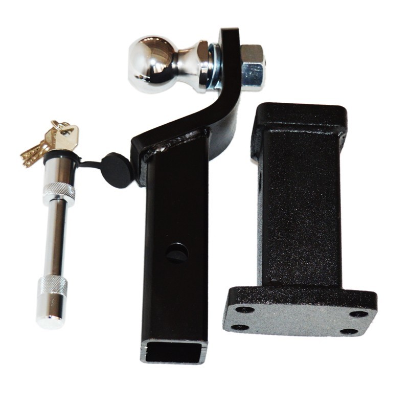 Car Trailer Receiver Hitch Ball Tow Hook Trailer Lock Arm Tow Bar Safety Fixing