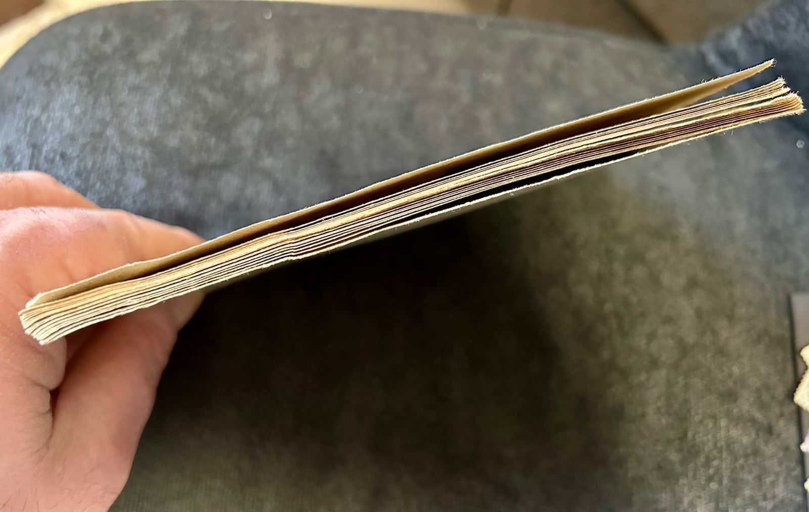 1947 Albania Employment Record Book – Original Communist Era Document, Rare