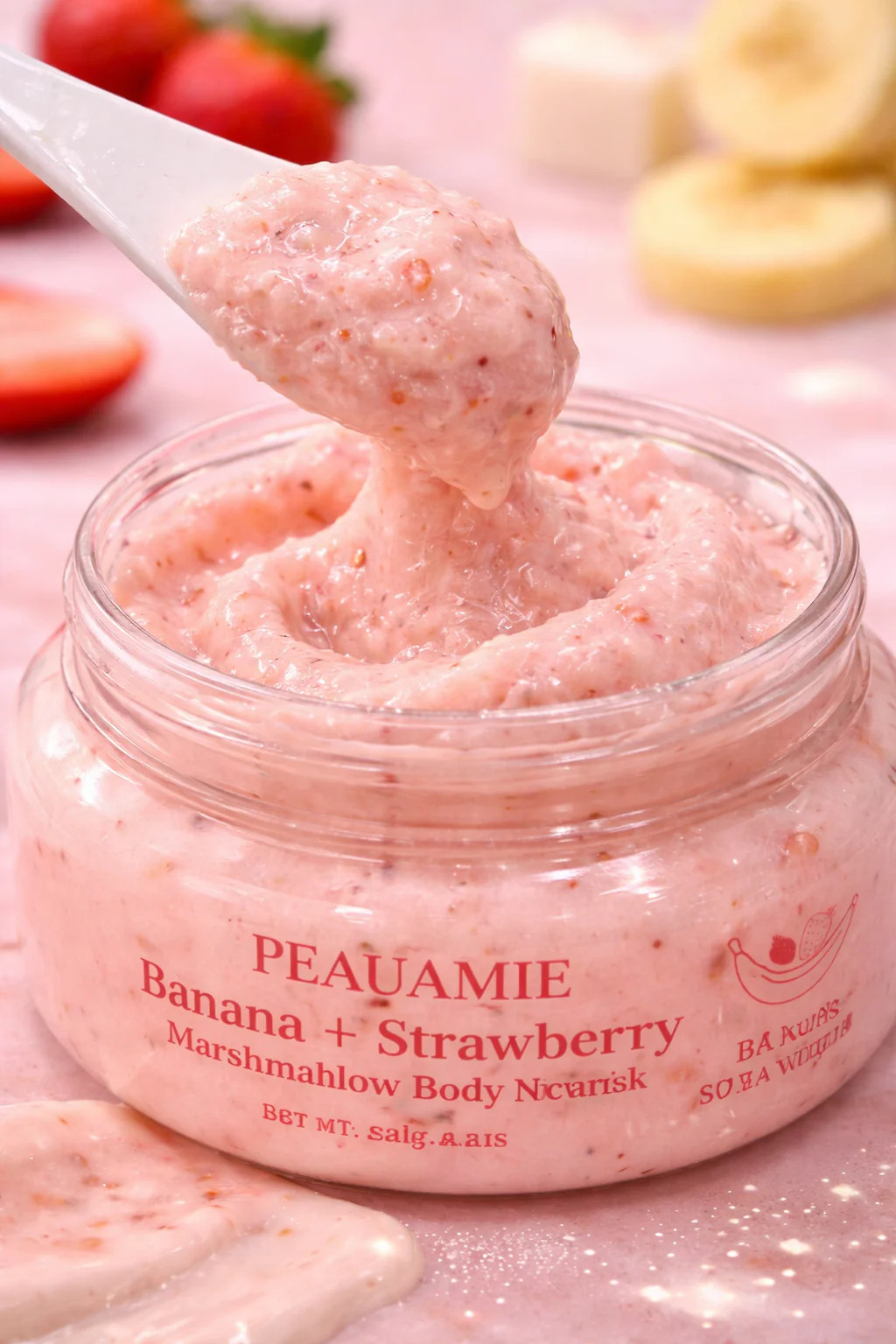 Banana Strawberry Body Scrub