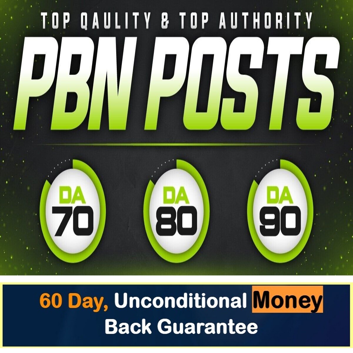 5 Homepage DA90+ Powerful PBN Backlinks