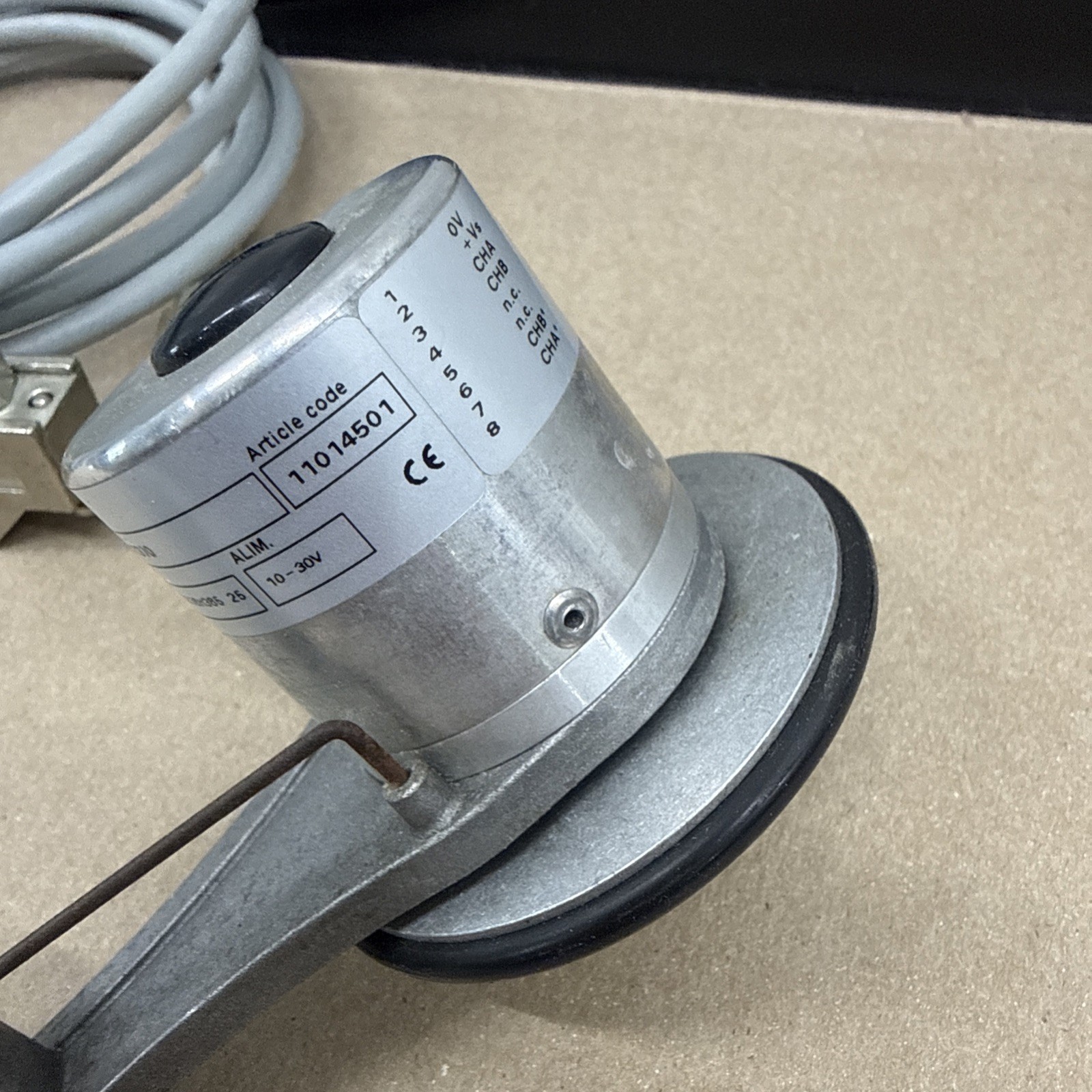 Markem imaje encoder A41370 Complete w Cable And Mounting Bracket 10-30V