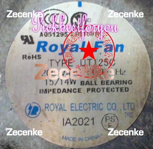 Royal Fan TYPE UT125C high-temperature fan 200VAC 15/14W 120*120*38mm