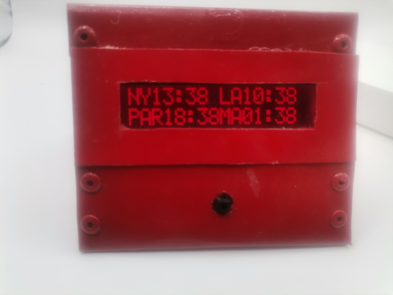 2×16 Info Wi-Fi Display: Live Web Visits, FB Likes, YT Views, …