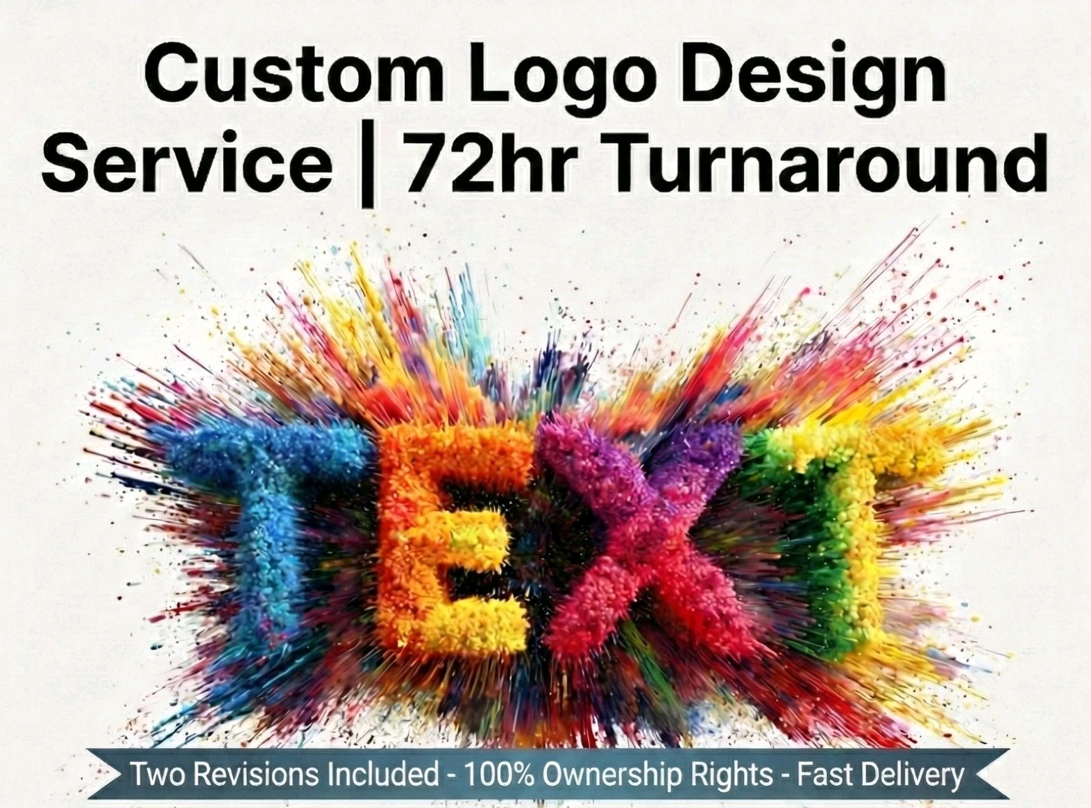 Professional Custom Logo Design Service | 72 Hr Turnaround | 100% Ownership
