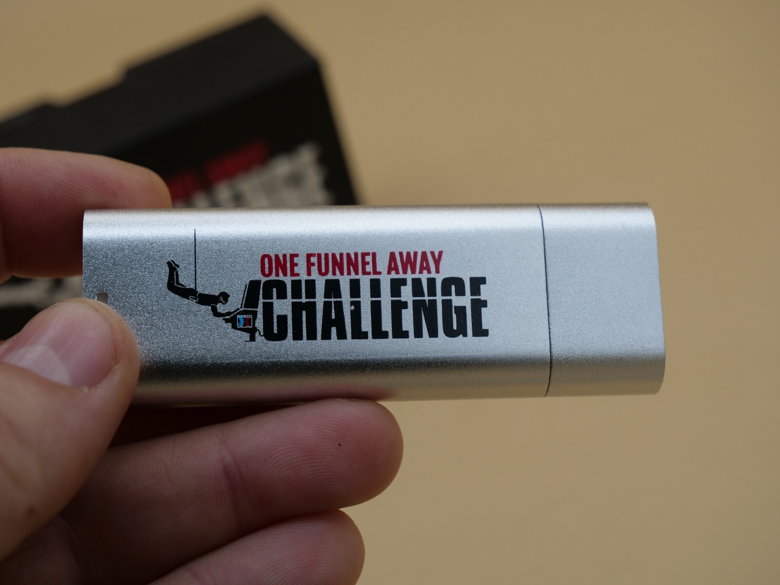 One funnel away challenge MP3 player only With Box
