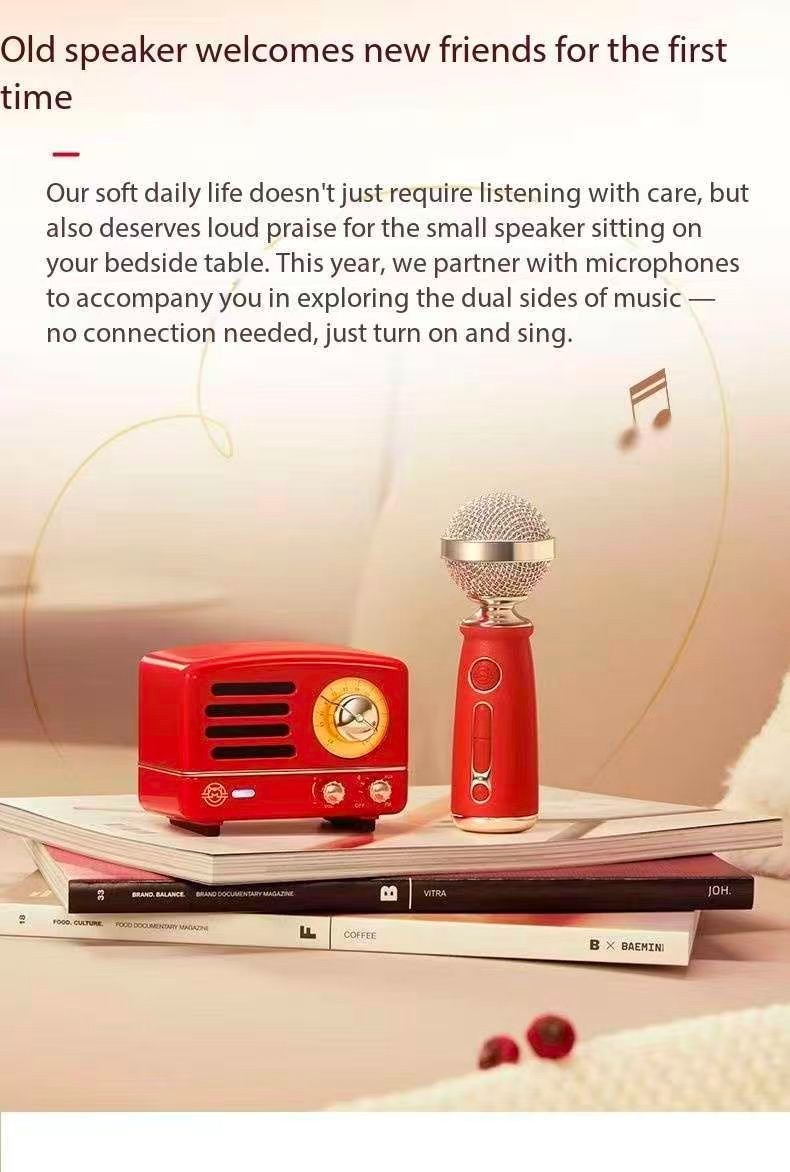 Elvis Audio Little Prince Gift Box Retro Bluetooth Mini Speaker