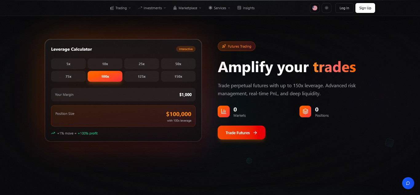 Cryptora – Crypto Trading & Exchange Platform | Spot, Copy, P2P, Binary, Wallets