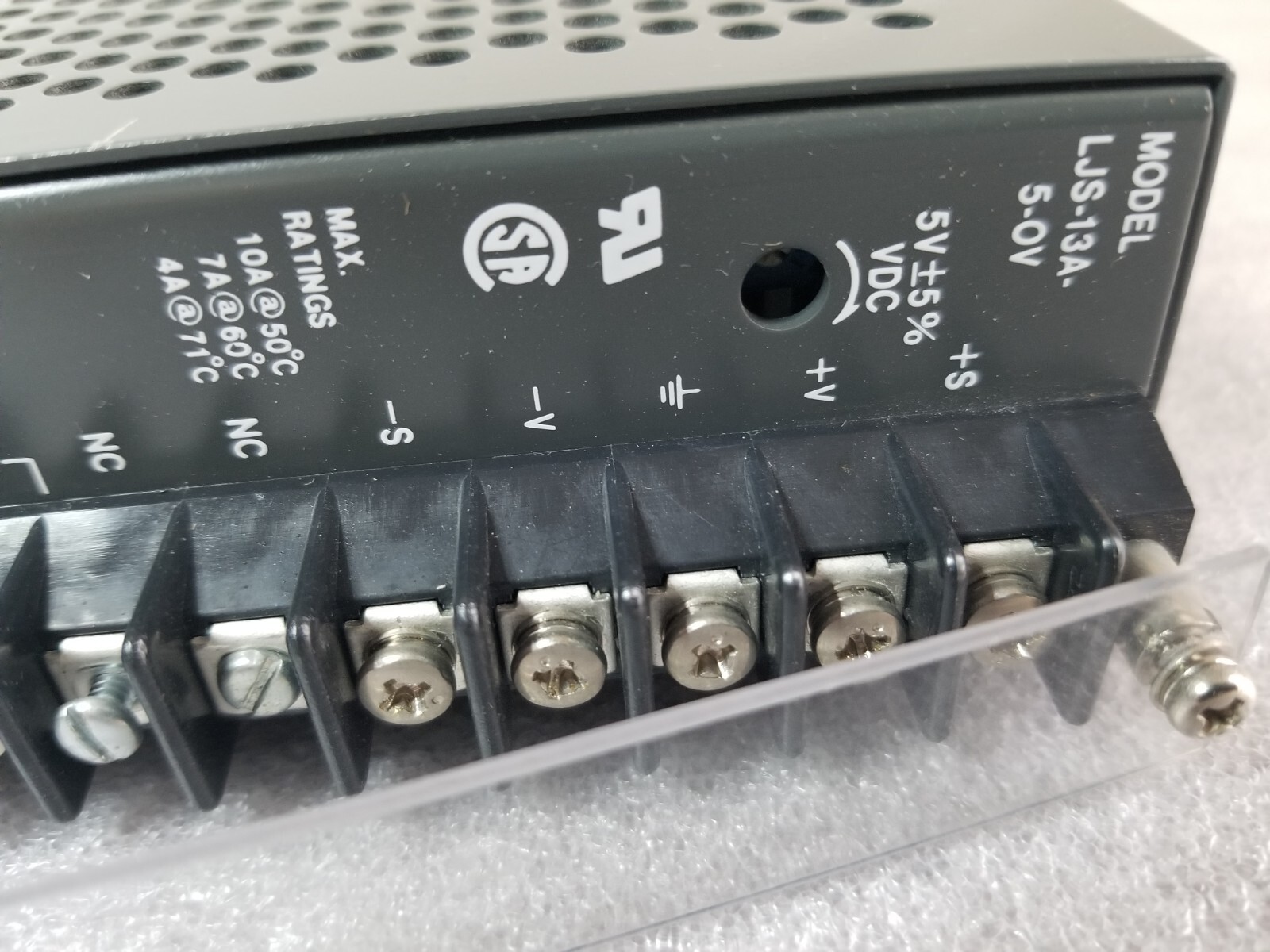 LAMBDA LJS-13A-12-OV POWER SUPPLY 105-132VAC or 130-160VDC