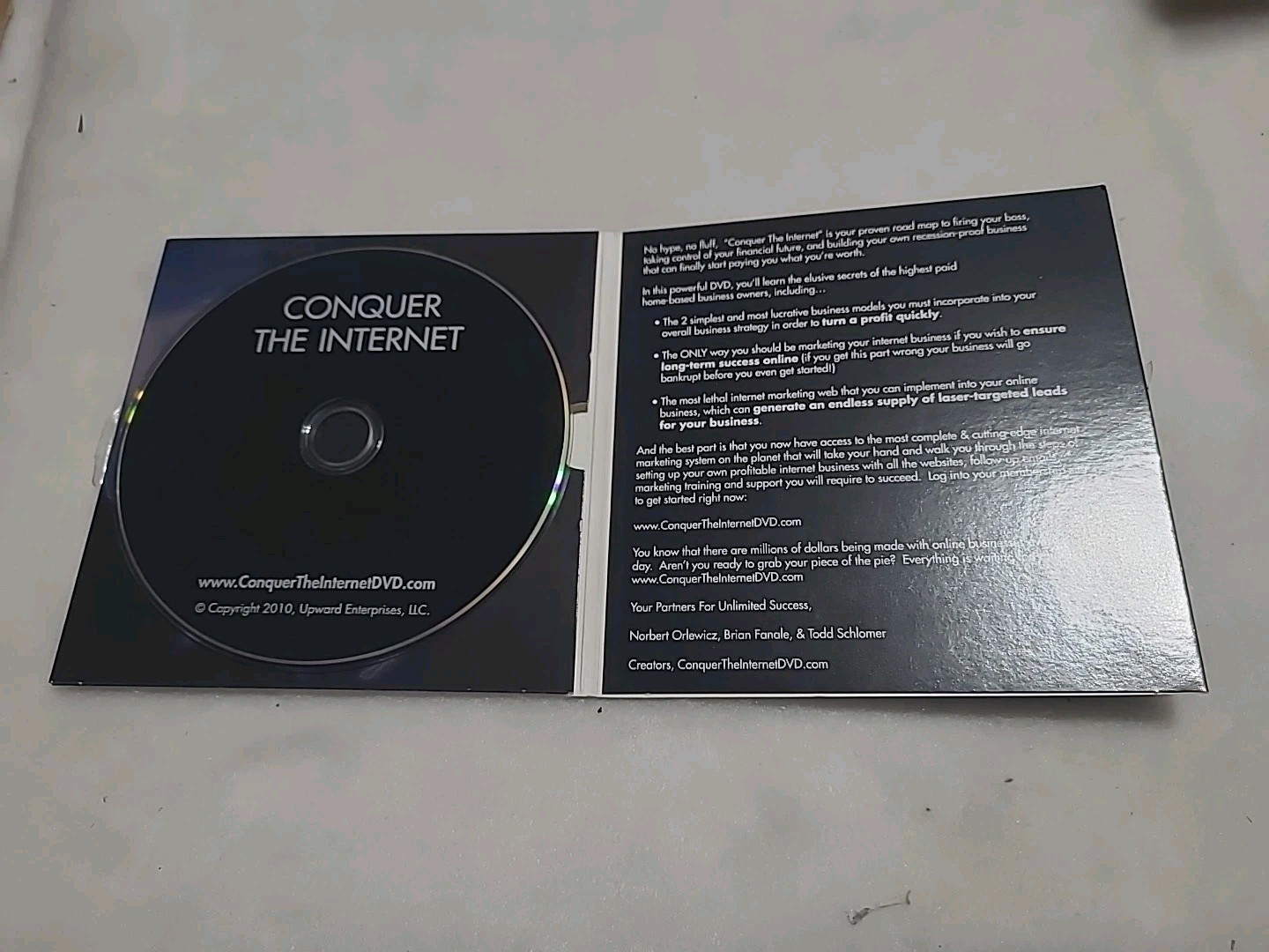Conquer The Internet DVD