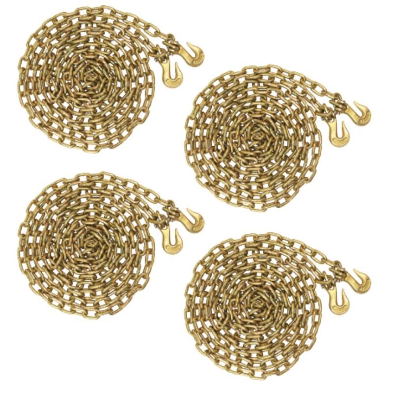 DC Cargo Grade 70 Transport Chain, 20′, 3/8″, 4-pack