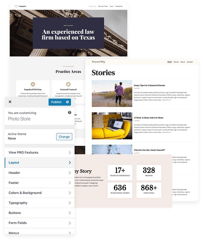 Neve Pro Theme + Sparks for WooCommerce Plugin | 1 Year Updates | GPL