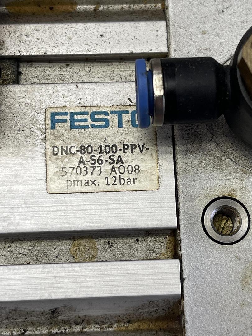 FESTO DNC-80-100-PPV-A-S6-SA, ADVU-40-5-P-A