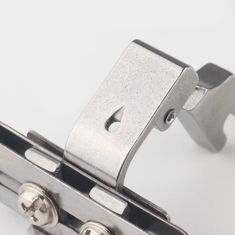 Left Right Adjustable Lace Tape Guide Presser Foot for Lace Rubber Tape Webbing