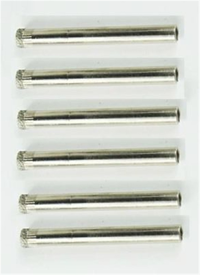 10PCS 5mm (3/16″ inch) dg Diamond coated core drill drills bit hole saw M1586 QL