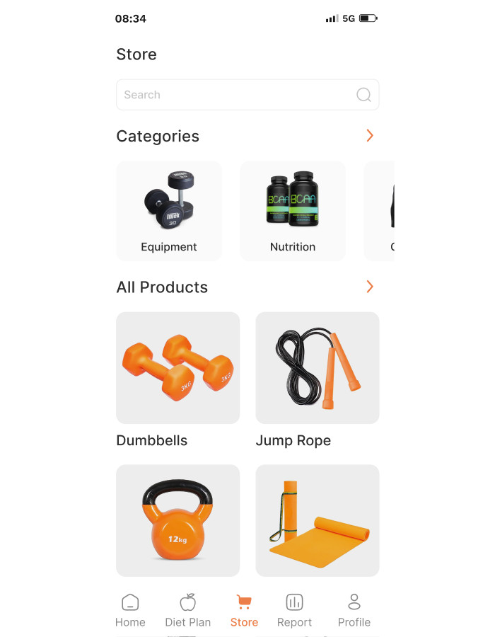 FitCoach – Fitness Flutter App | AI Fitness Assistant | Android + iOS | Laravel