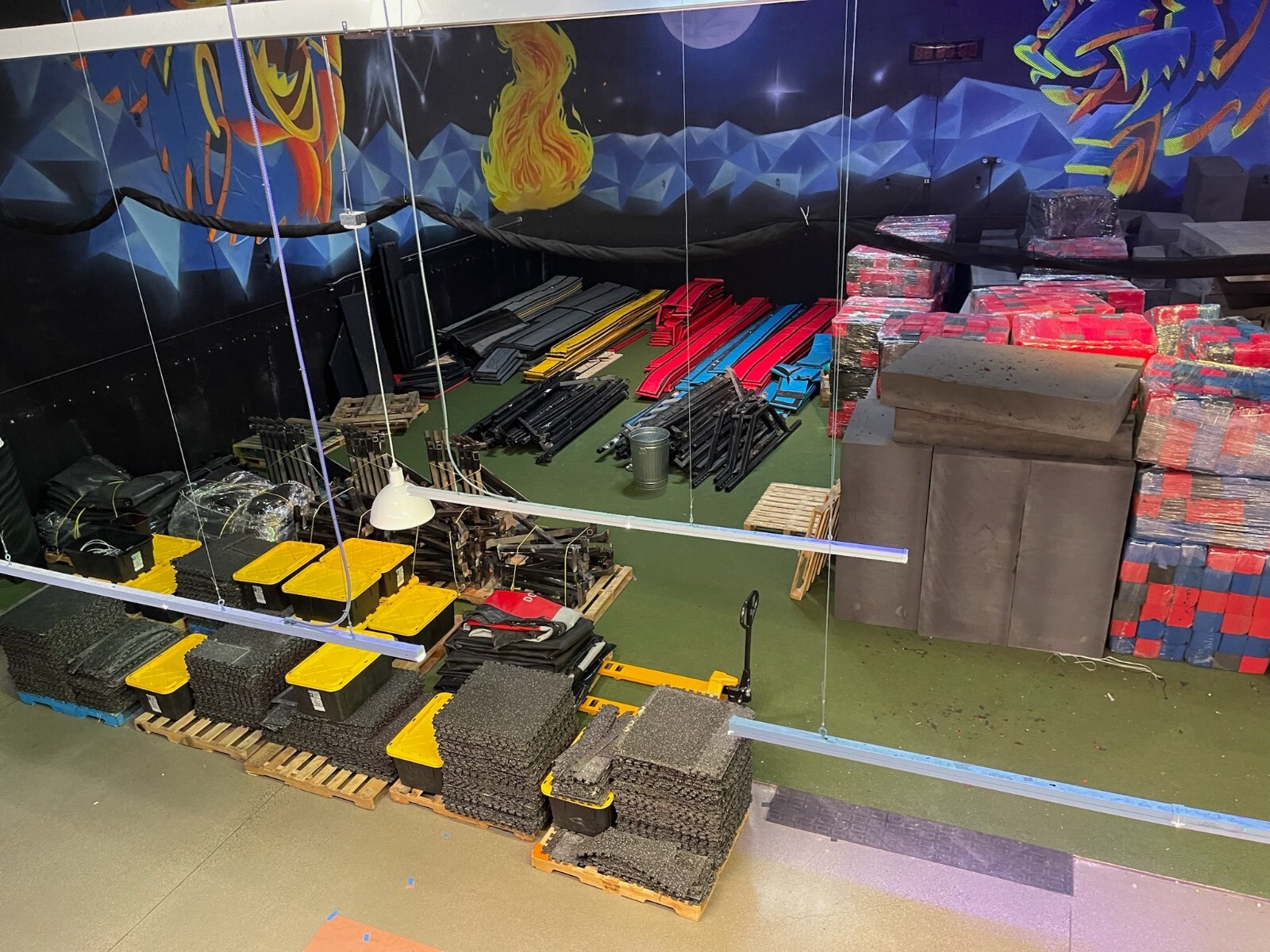 Turnkey Trampoline Park Equipment + Brand Package – $300,000 (Trailers optional)