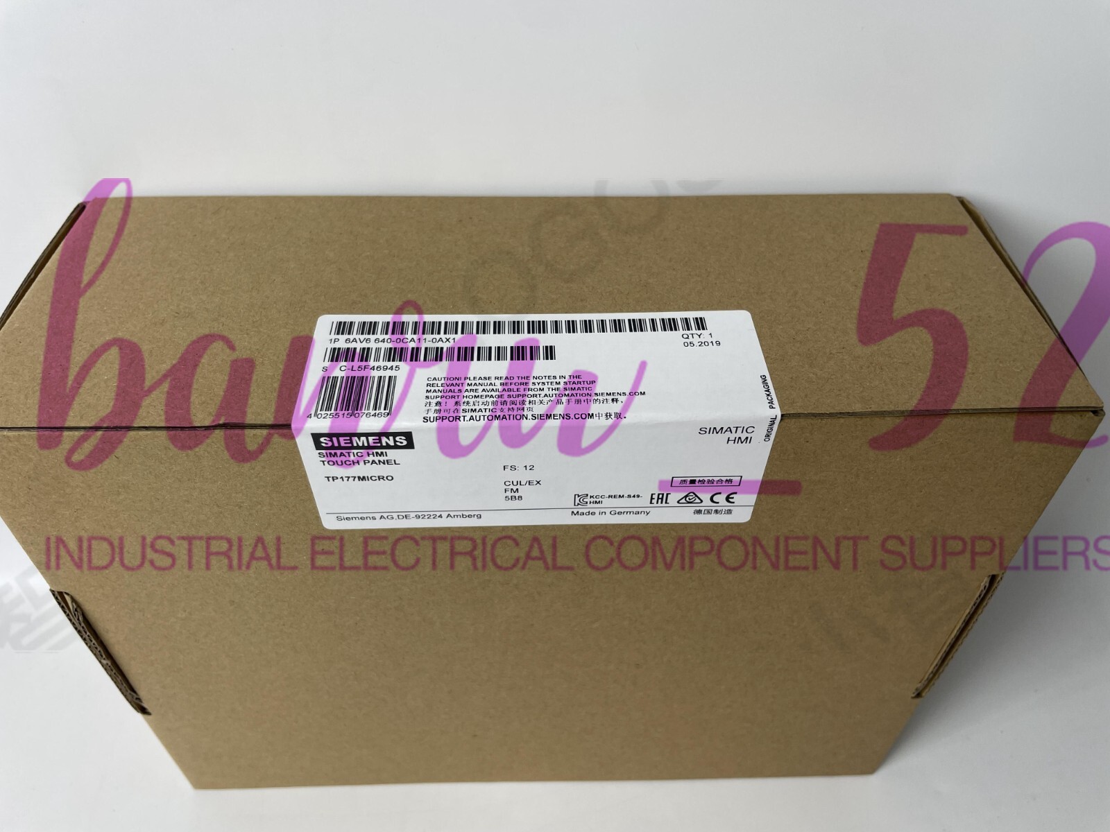 New HMI 6AV6 640-0CA11-0AX1 6AV6640-0CA11-0AX1 for Siemens