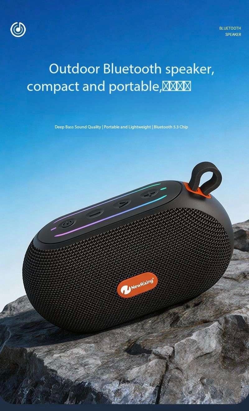 Waterproof Outdoor Wireless Bluetooth Mini Speaker with Extra Heavy Bass
