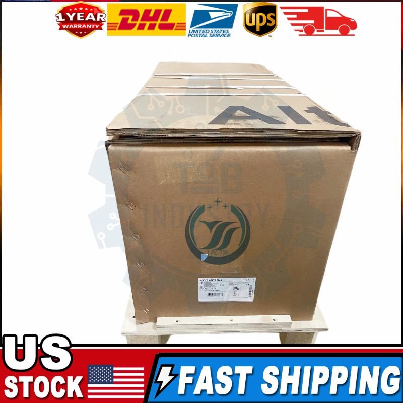 For NEW Schneider ATV610D75N4 frequency converter Original and authent 75KW
