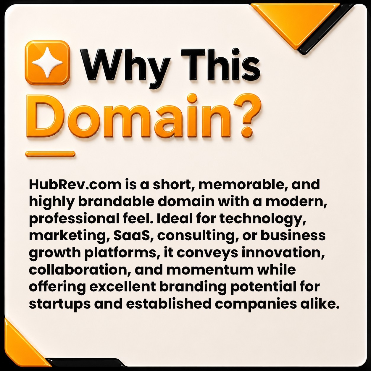 HubRev .com Business Name. Domain For sale. Tech, Marketing, SaaS, Consulting.
