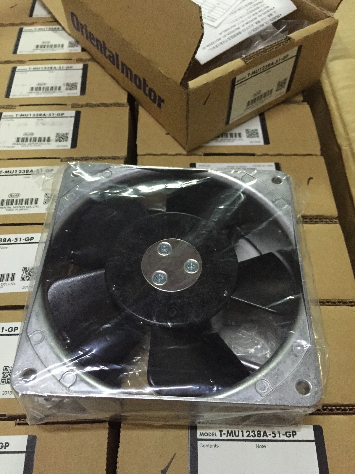 ORIX MU1238A-51B Aluminum frame cooling fan AC220/230V 14/16W 12038