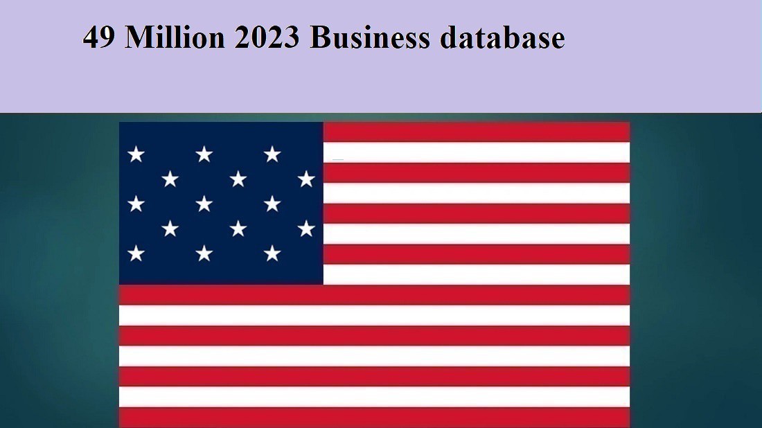 49 Million 2023 USA B2B Business Email Database Sales Leads list Marketing