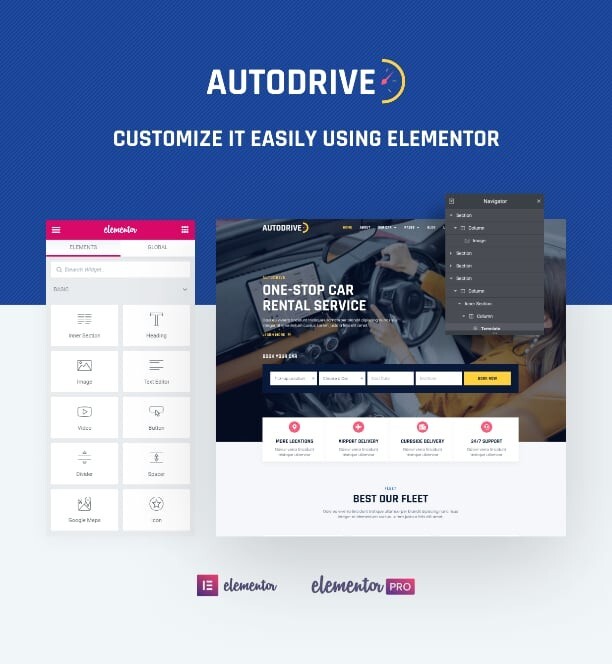 Autodrive – Car Rental & Dealer Template Kit and GHL Sales CRM