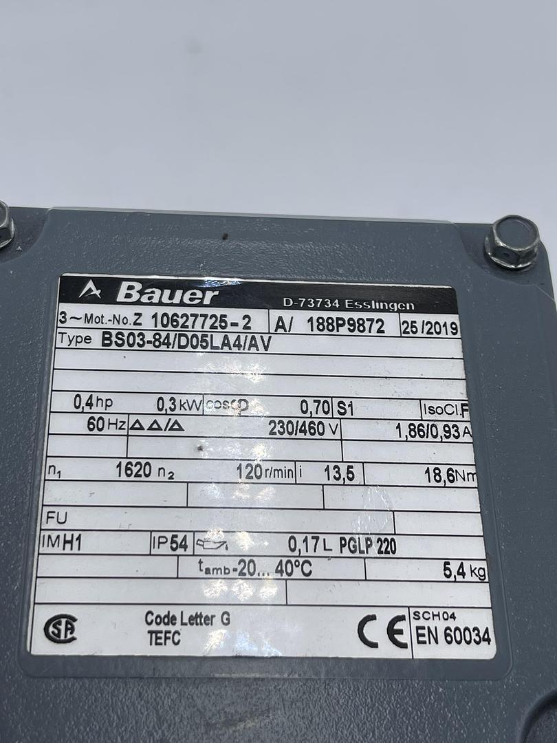 Bauer BS03-84/D05LA4/AV