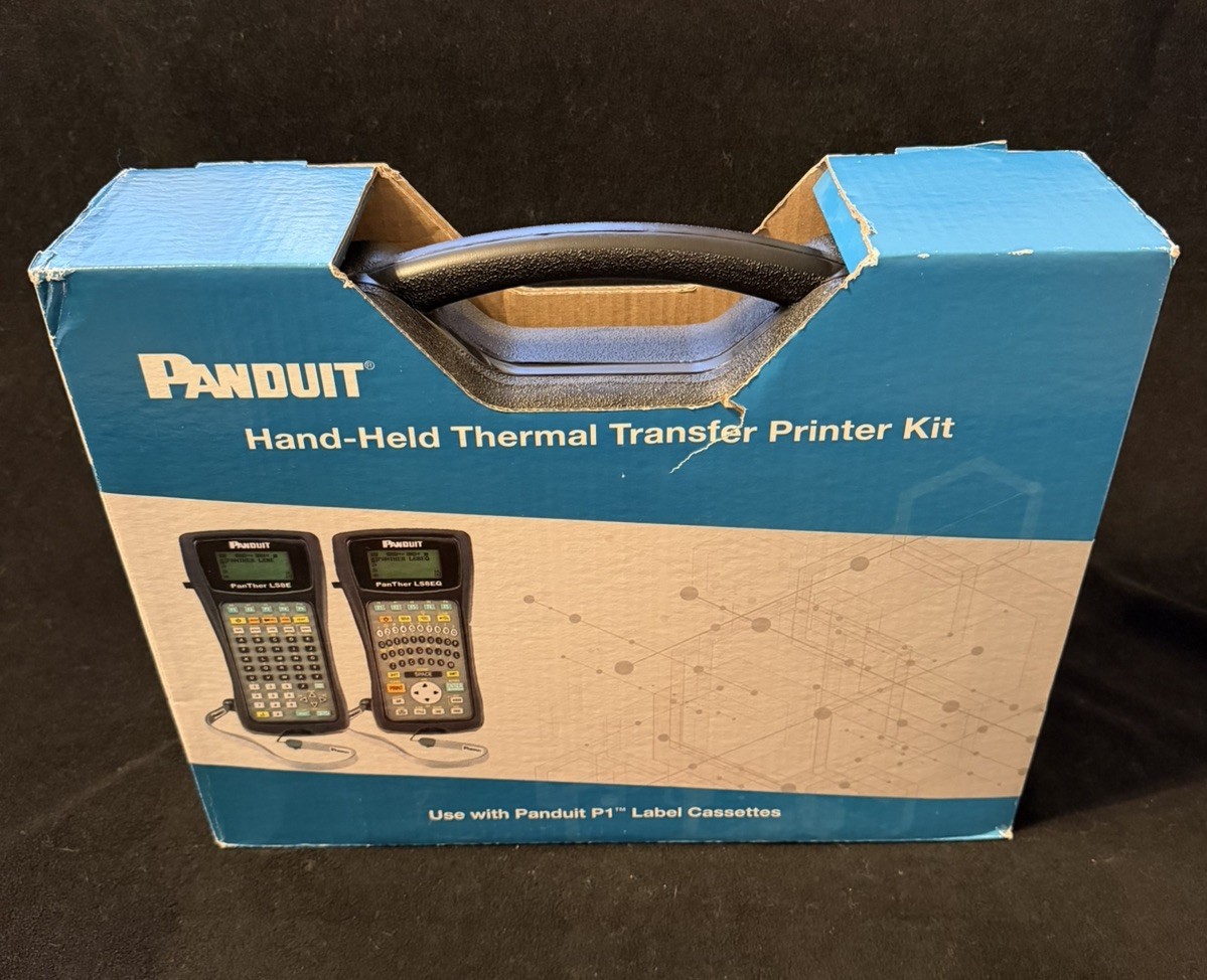 Panduit Panther LS8EQ-Kit Hand-Held Thermal Transfer Printer Kit