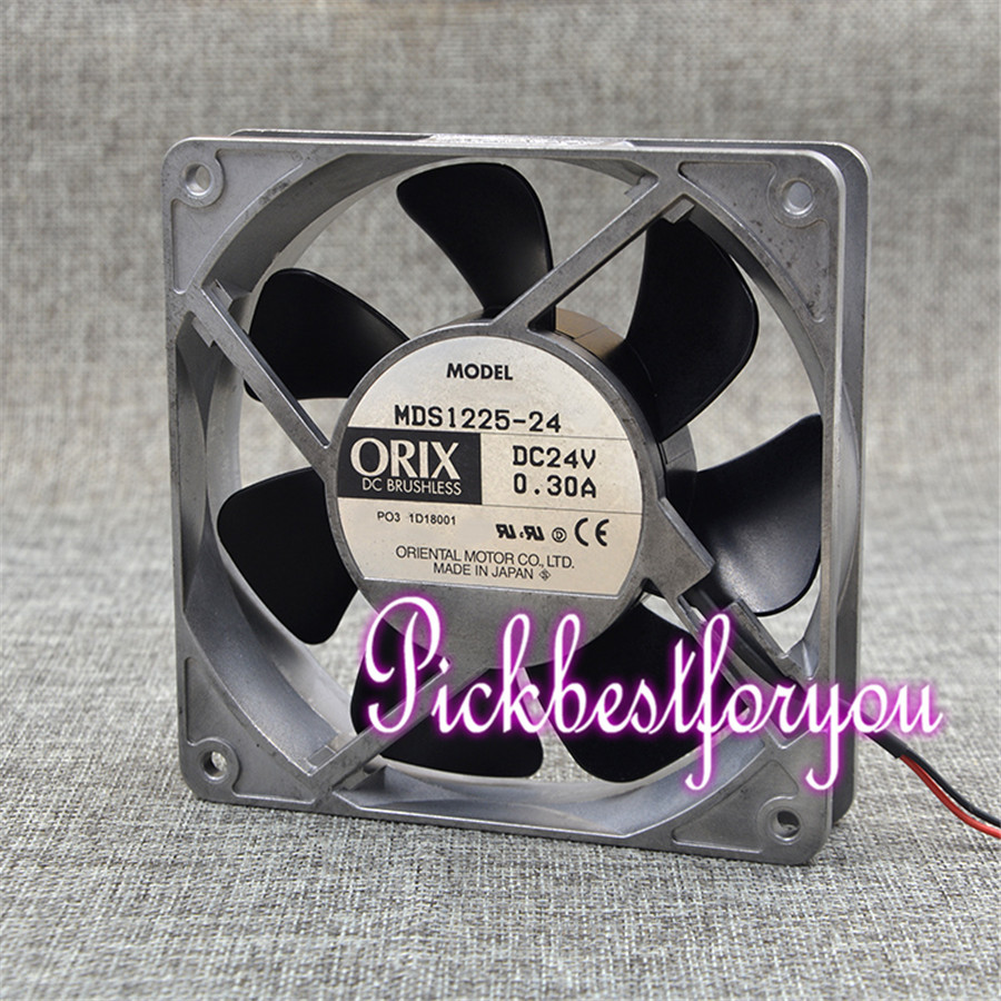 ORIX MDS1225-24 Aluminum frame cooling fan DC24V 0.30A 120×120×25mm #MC63 QL