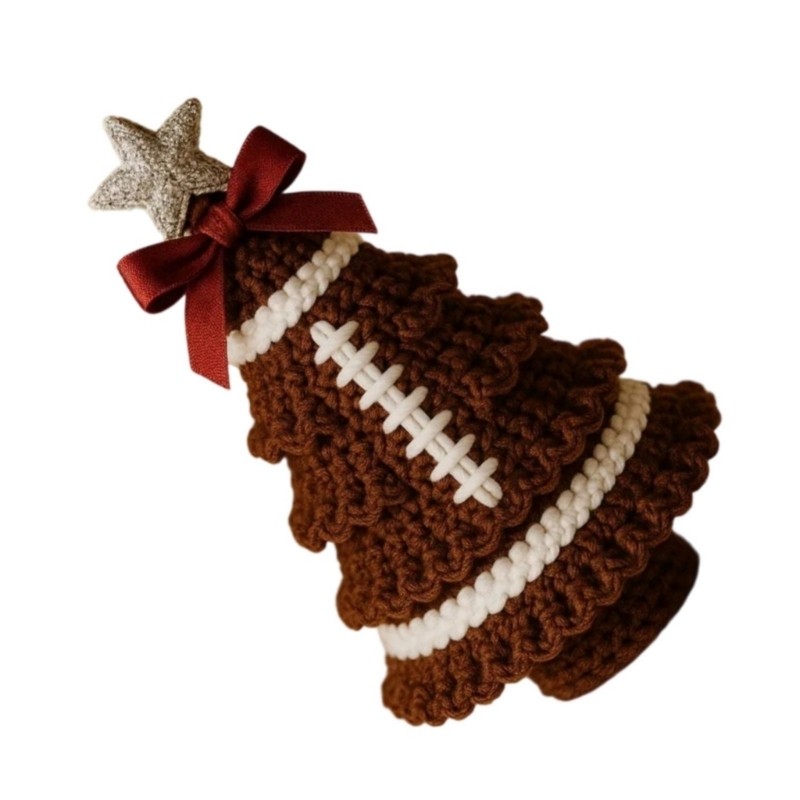 Handmade Crochet Christmas Tree Supplies Beginner Crochet Set With Instruction