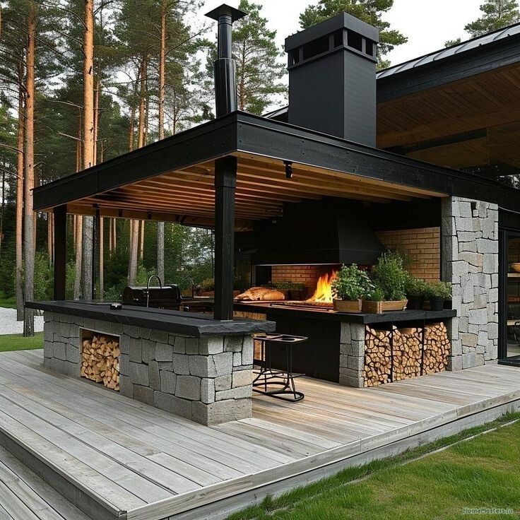 Outdoor living space, inviting and stylish, Beautiful pergolas designs,
