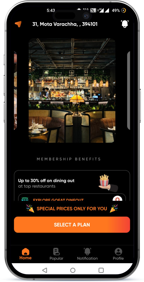 TableGo Restaurant Table Booking & Deals Flutter App | Andoid, iOS | Admin Panel