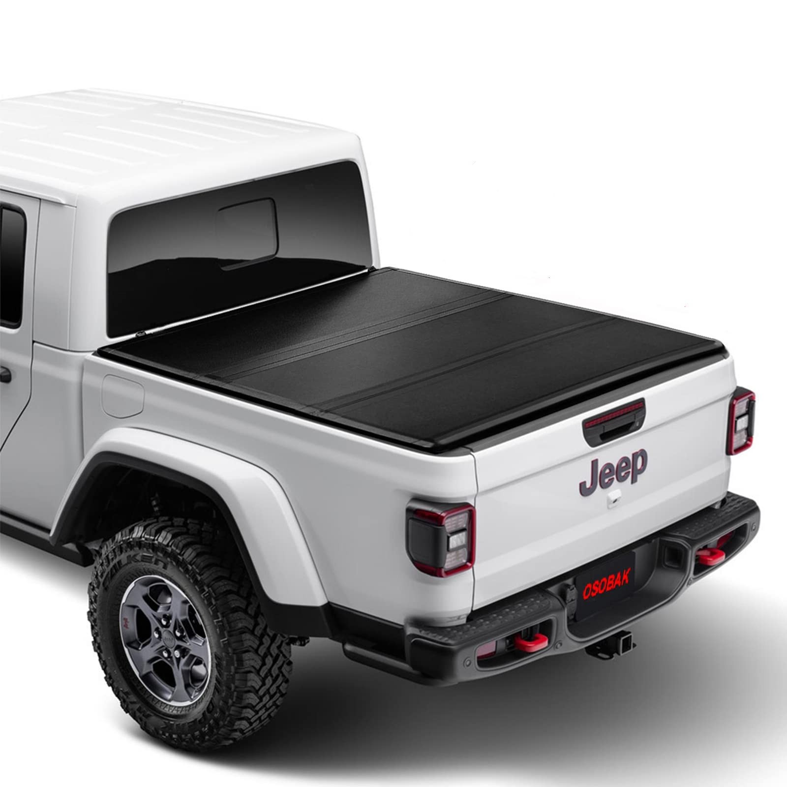 Hard Tri-Fold Tonneau Cover 2020-2026 Jeep Gladiator 5FT Utility Track