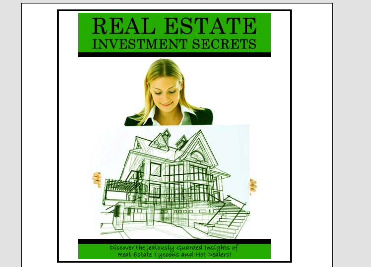 Real Estate eBooks , Guides, Website Pages w/MRR License
