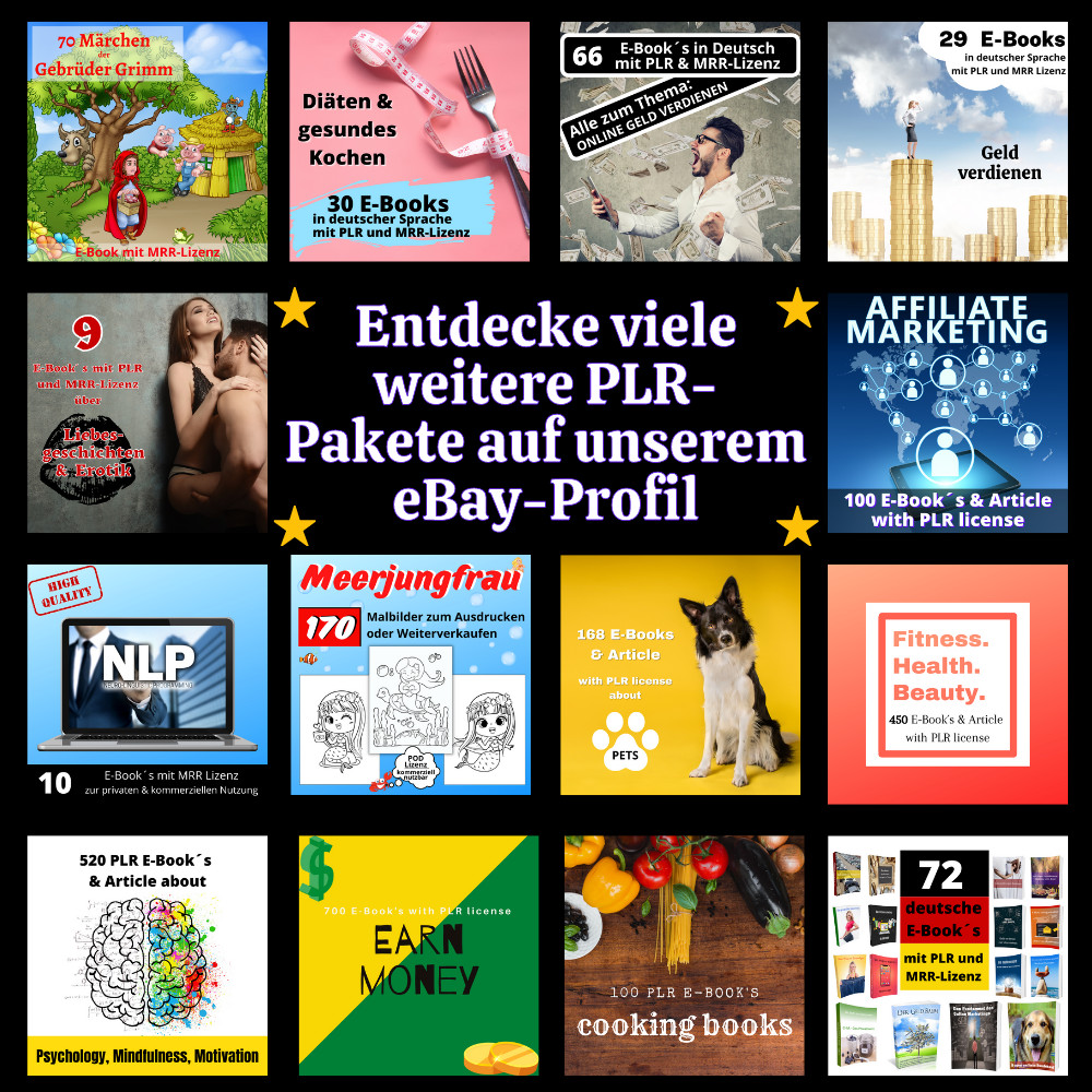 114 E-Book´s & Artikel zu Elternschaft in Englischer Sprache PLR u. MRR Lizenz