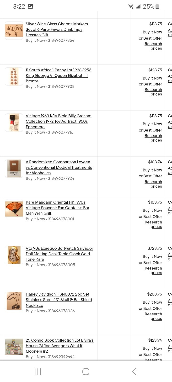 eBay Store Inventory 2296 Vintage Knives Video Games Coins Token Books $100k+