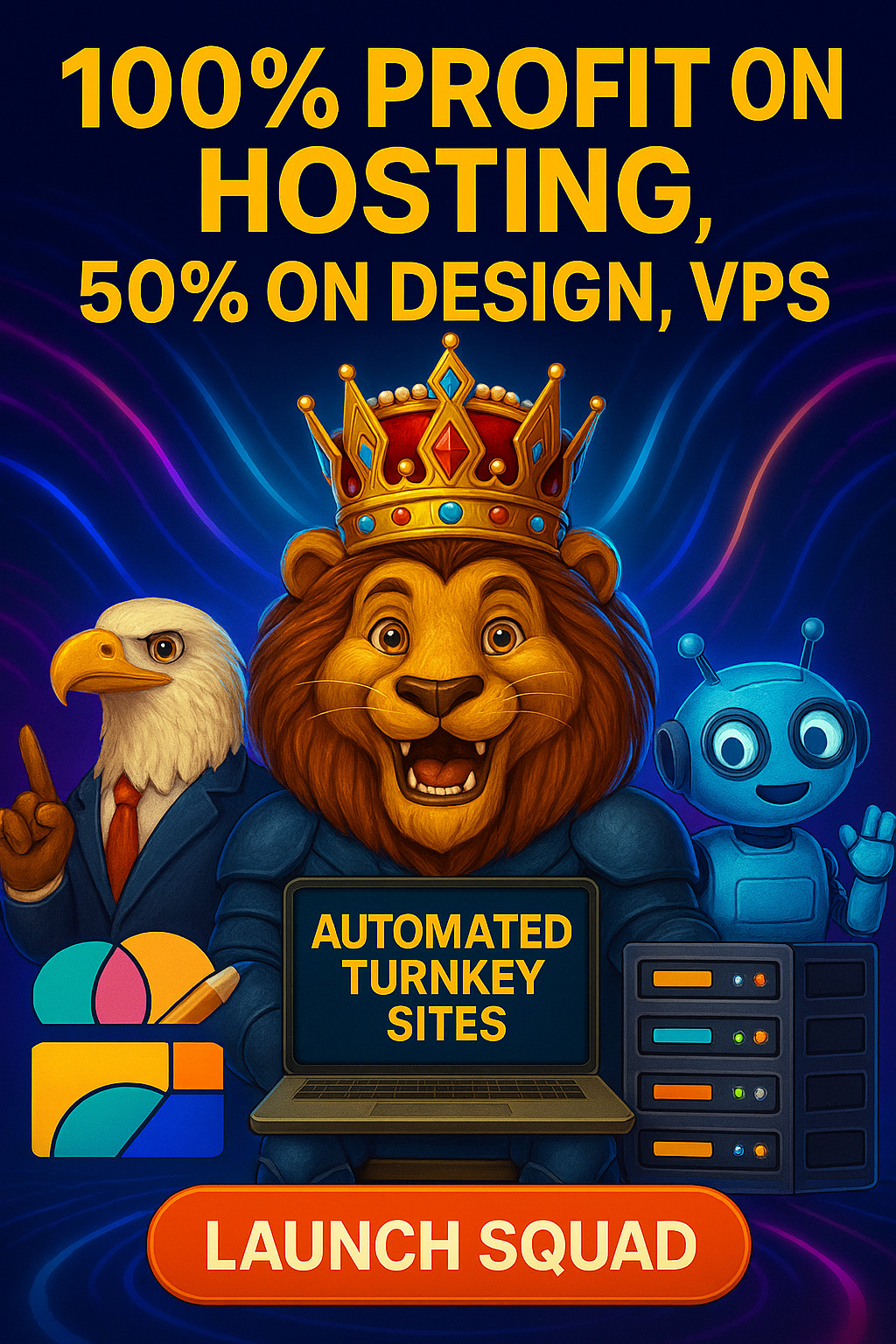 Alpha Resell Hosting with Website-Billing-Plugins-eMail-Traffic-Free Digital PLR