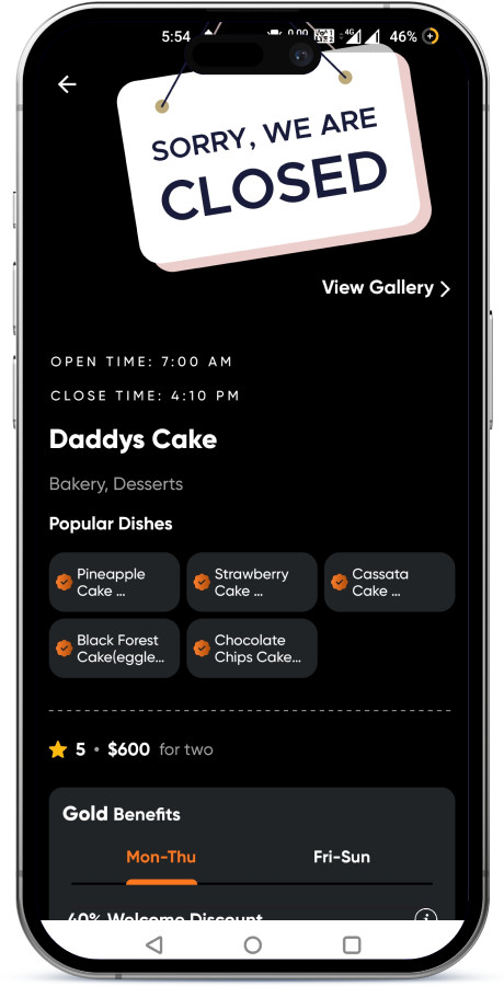 TableGo Restaurant Table Booking & Deals Flutter App | Andoid, iOS | Admin Panel
