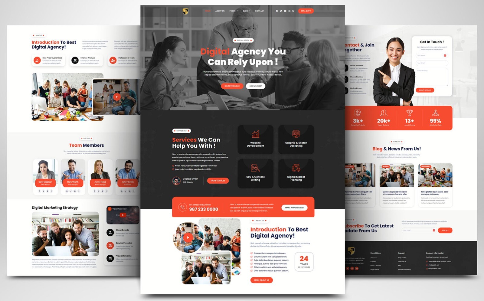 PRO WEBSITE FOR FIRM COMPANY AGENCY IN THE INDUSTRY & BUSINESS SECTOR WORDPRESS