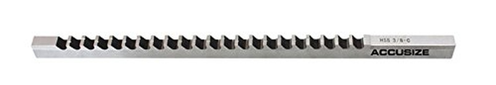 Accusize Industrial Tools – 3/8” to C, Hss Keyway Broach, Fractional, Imperi…